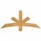 Ekena Millwork Alberta Rough Sawn Timber Gable Bracket, Western Red Cedar, 48"W x 22"H x 4"D x 4"F, 11/12 Pitch GBW048X22X0404ALB00RWR - alternate 1